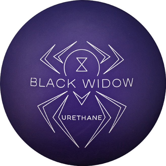 햄머 - 블랙위도우 퍼플 솔리드 우레탄 볼링공 볼링볼 소프트볼 훅볼 중성볼 볼링용품, 14파운드, 1개