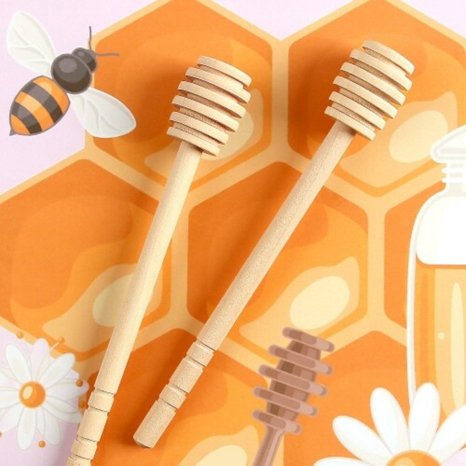 2개입 디퓨저 우드 나무 꿀 스틱 뜨개 허니 디퍼