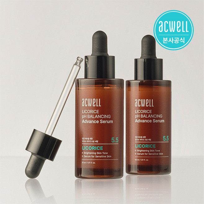 아크웰 감초수 피에이치 밸런싱 어드밴스 세럼, 1개, 30ml