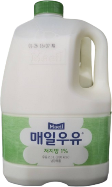 매일유업 저지방 우유 2.3L, 1개