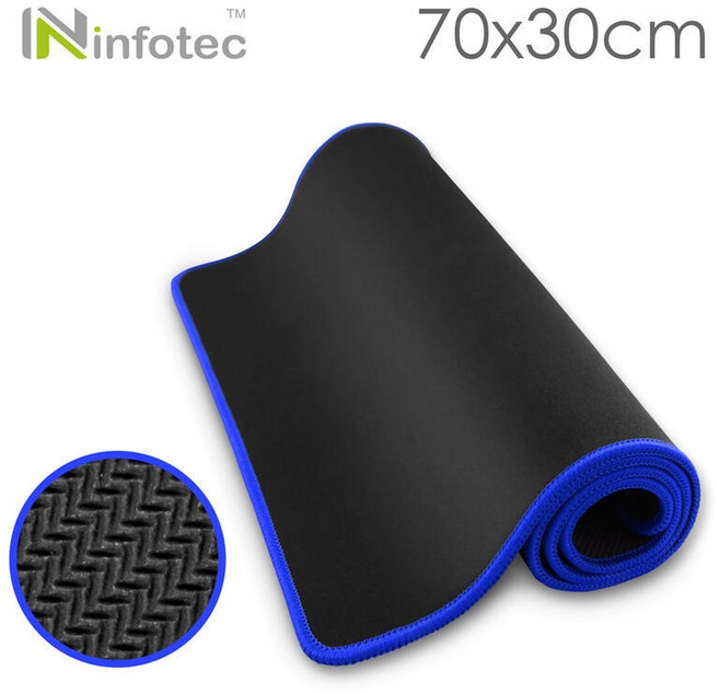 infotec 超大款布面滑鼠墊 70x30cm, 1個