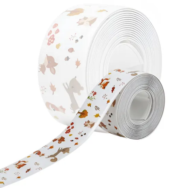 브나야 초강력 욕실 싱크대 방수테이프, 1개, 숲속 친구들