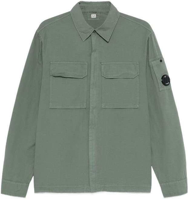 C.P.컴퍼니 버튼 포켓 오버셔츠