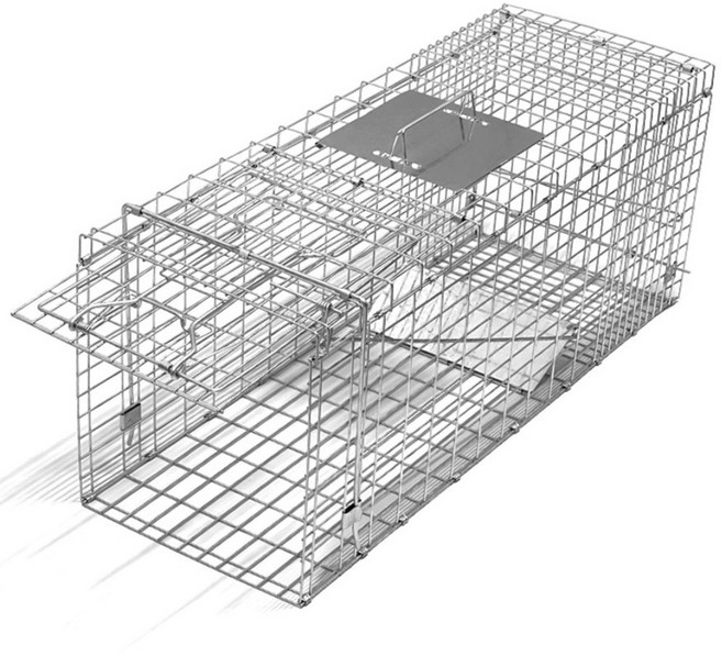 고양이포획망 접이식 야생동물 유기견 뉴트리아 포획 트랩 구조망 케이지 덫, 동물 구조 포획망 _ 대, 1개