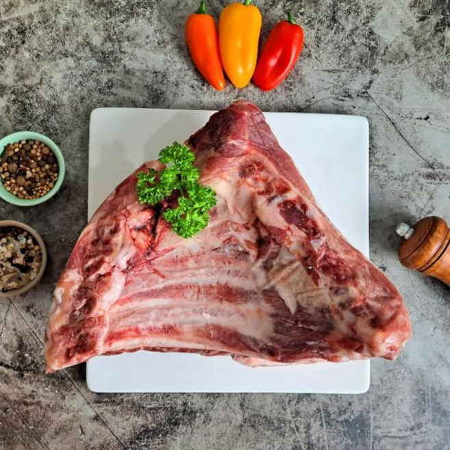 한돈 생돼지갈비 1Kg 구이 찜갈비 바비큐 국내산 돼지고기, 통크기절단없음, 1개
