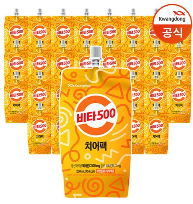 비타500 치어팩, 30개입, 250ml
