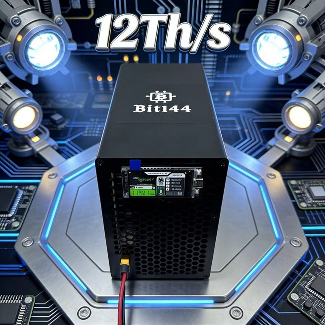 Bitaxe NerdOctaxe Rev3.1 가정용 고사양 비트코인 솔로 채굴기 12TH/S 200W, 단일옵션(해외배송)