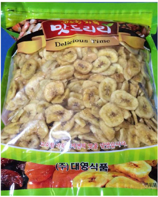 (무)대영건바나나 800g, 1개