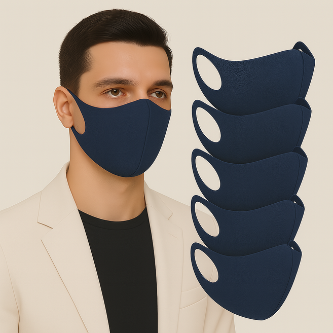 소소비 자외선차단 빨아스는 시원한 마스크 5개