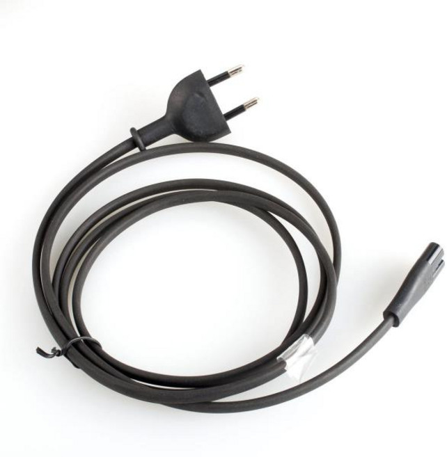 애플 TV용 AC 전원 코드 케이블 유럽 전원 케이블 코드 애플 TV 맥 미니 타임 캡슐 PS4 그림 8 C7 유럽 2 핀 AC 플러그 6 피트, 1개