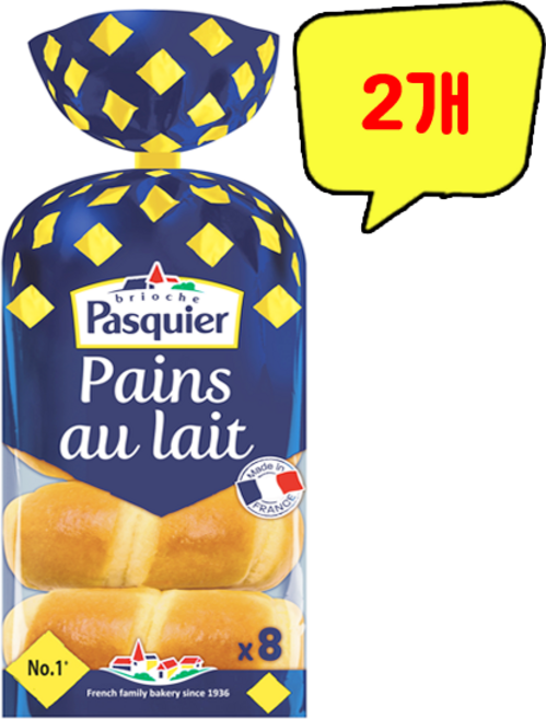 파스키에 냉동 팡올레 식빵, 2개, 280g