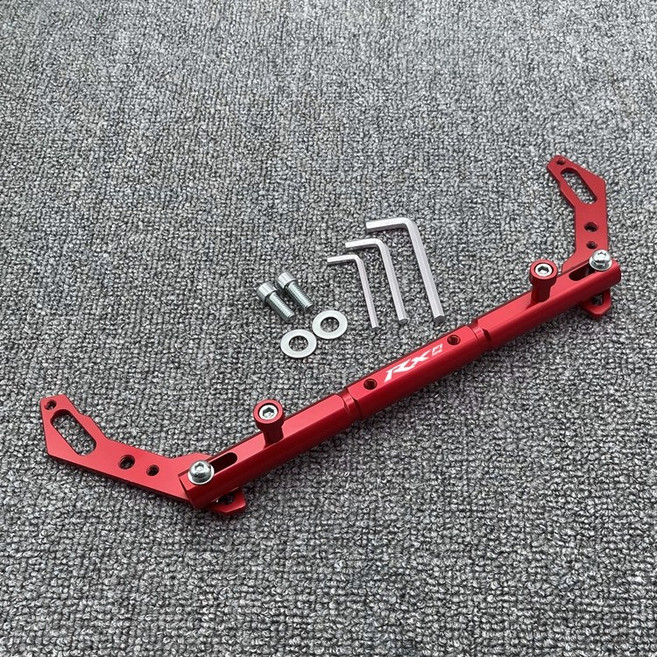 혼다 엘리트125 호환 멀티바 크로스바 브라켓 밸런스바 거치대, 레드