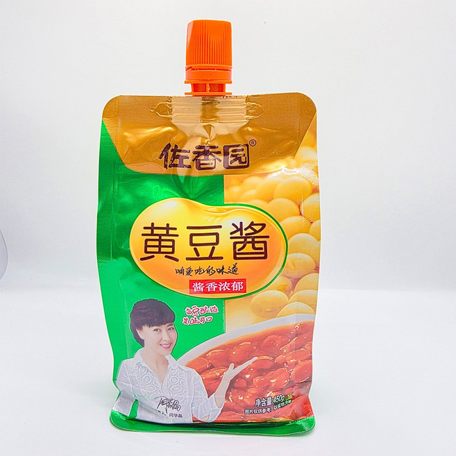 홍홍 중국식품 중국 줘샹웬 황두장 찍먹소스 볶음소스 된장, 2개, 450g
