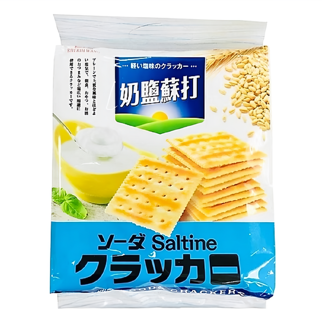 福伯 奶鹽蘇打餅乾 奶素, 400g, 1包