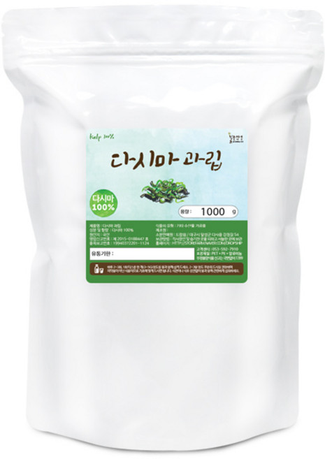 다시마 과립(국산) 1kg 100% 그래뉼 분말 가루 선식, 다시마 과립[국산] 1kg, 1개