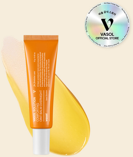 [v존 나이트밤]바솔 컴포팅 오인트 밤 오버나이트, 1개, 12g