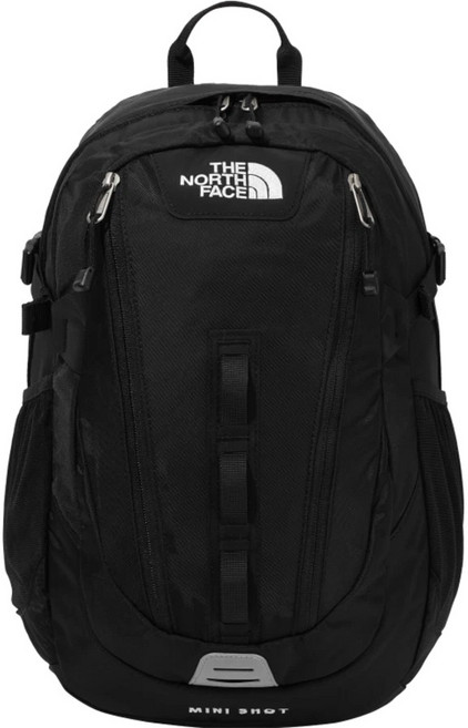 [국내배송] 노스페이스 미니 샷 18리터 백팩 학교가방 블랙 NM2DQ53A