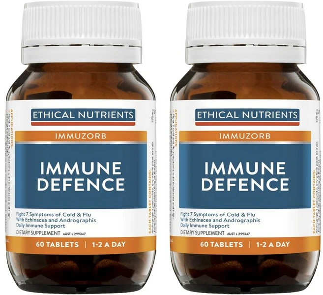 에티컬 뉴트리언츠 이뮨 면역 디펜스 Ethical Nutrients Immune Defence, 2개, 60정 - 쿠팡
