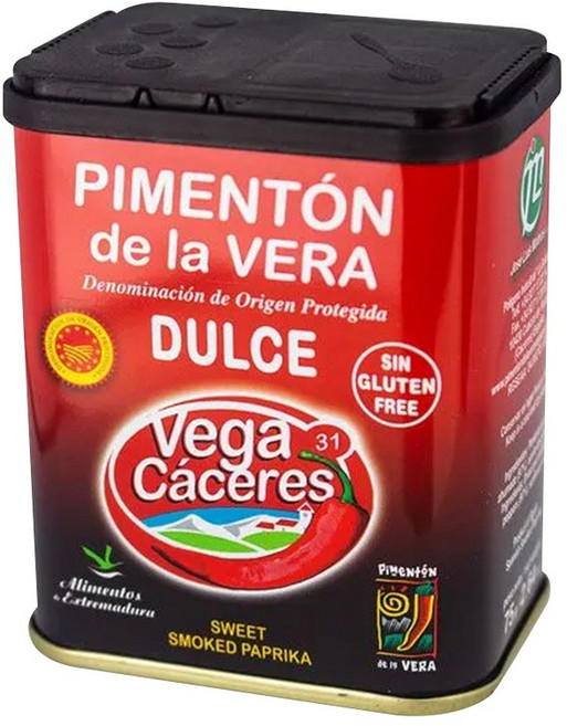 VEGA CACERES 베가카세레스 돌체 훈제 스위트 파프리카 75g, 1개