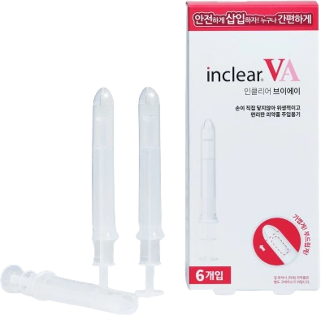 인클리어 VA 6개입 (RG), 55g, 1개 - 쿠팡