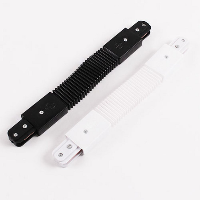 레일 자바라 연결 (2색상), 레일 자바라 연결(블랙), 1개