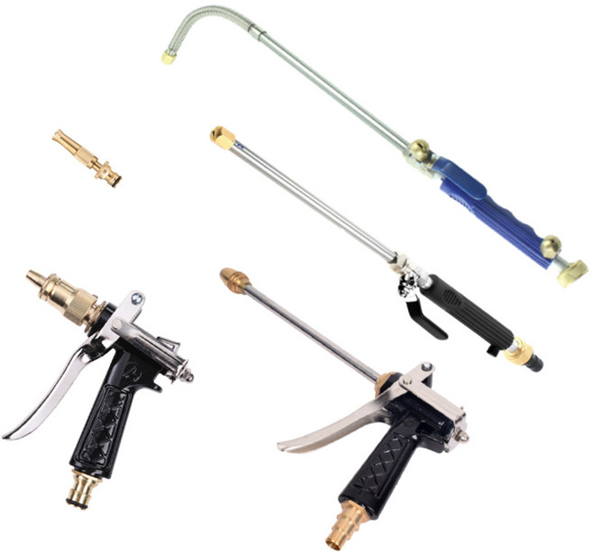 초강력 고압분사기 물대포샷건 고압세차건 괴물노즐 워터건 베란다 호스 셀프세차장폼건, 1고압분사 기본형, 1개