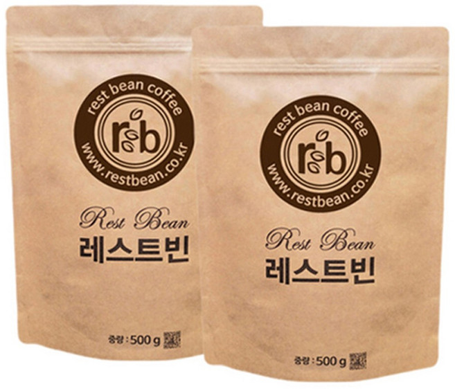 베트남 로부스타 블루드래곤 워시드 G1, 가는입자, 500g, 2개