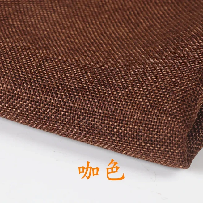 레트로 스피커 먼지 천 그릴 필터 패브릭 메쉬 린넨 사운드 대마 기타 마스크 배경, 11 Single layer Brown