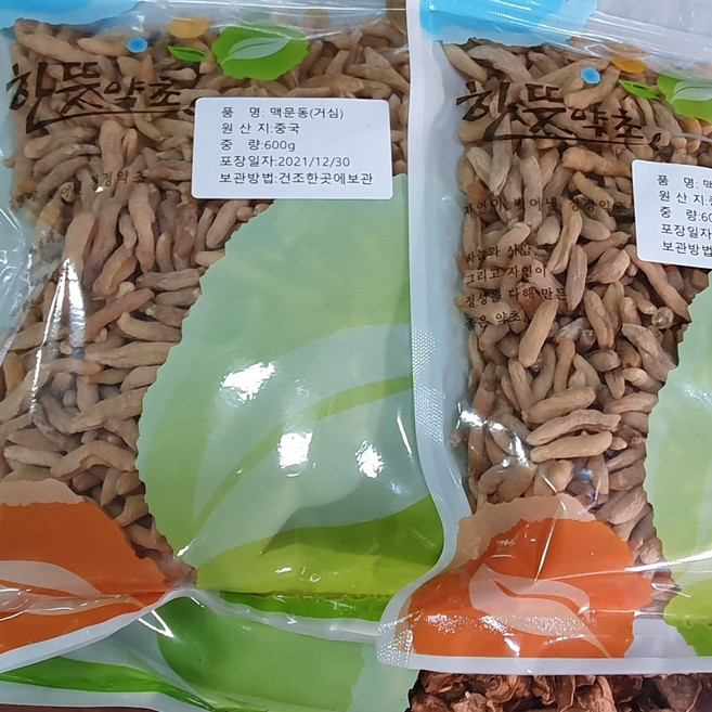 맥문동(중국) 600g 안볶음, 1개
