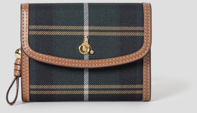 [빈폴ACC]빈폴 헤릿 명함 카드지갑 - 네이비(BE57A4M34R)