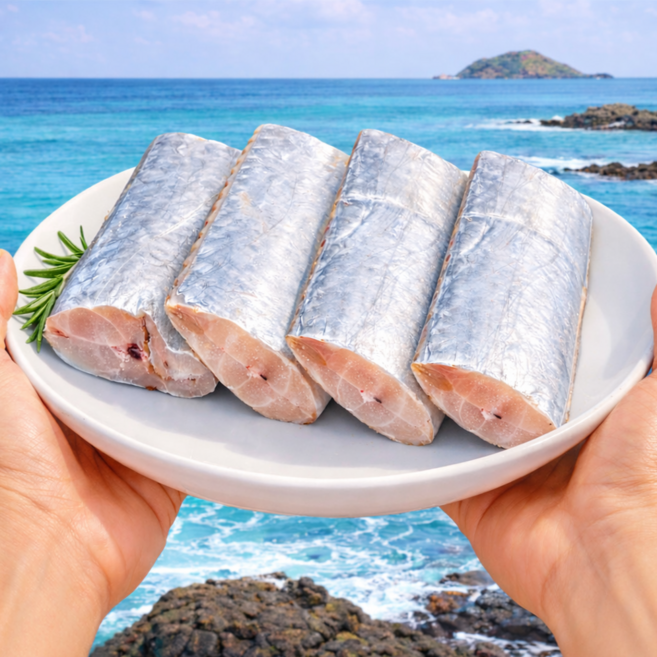 제주 명품 은갈치 HACCP인증 토막 손질 갈치, 1개, 300g 이상 3마리(12토막)
