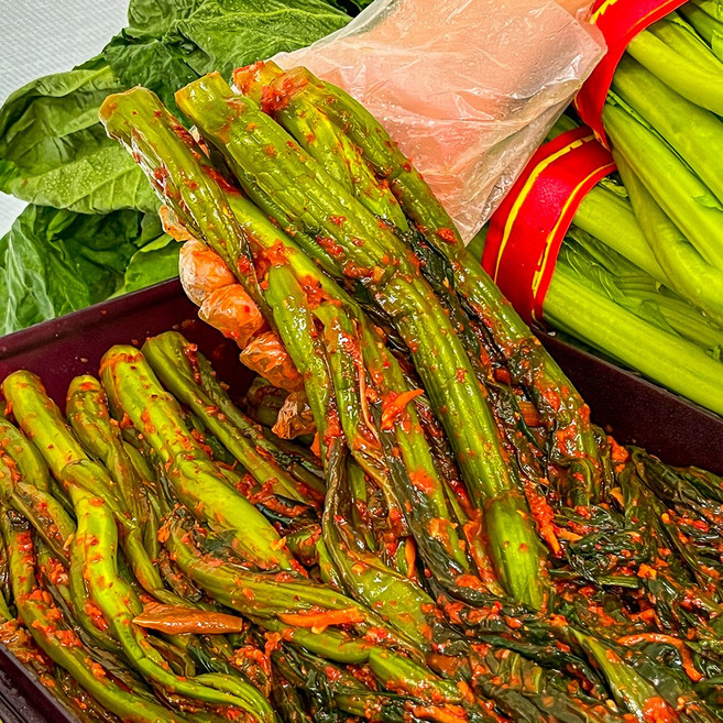 농가살리기 여수 정품 돌산 갓김치, 1개, 2kg