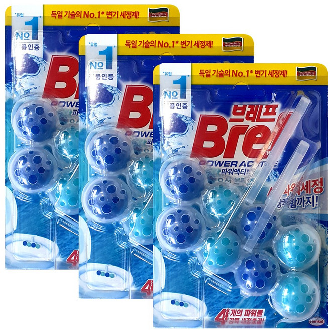브레프 파워액티브 오션 브리즈 50g 2p X 3개