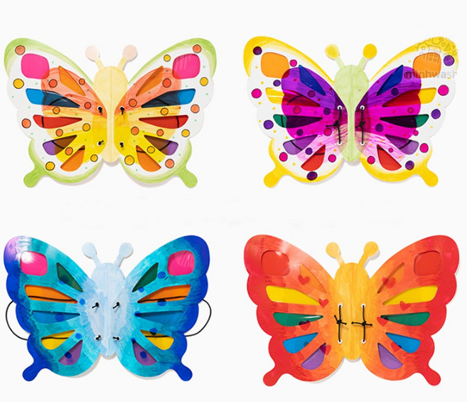 나비날개만들기키트 5세트 종이나비날개 미술재료 KAMKCPSUM, 종이나비날개5세트