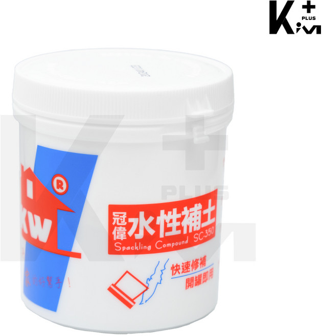 冠偉 水性補土 300g SC-350, 1個