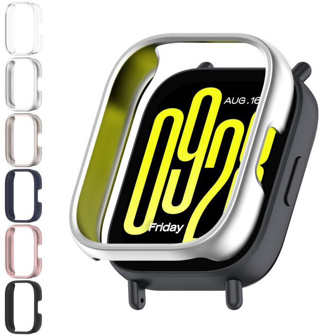 오시아드 스마트 워치 보호 범퍼 쉴드, 1개, 실버