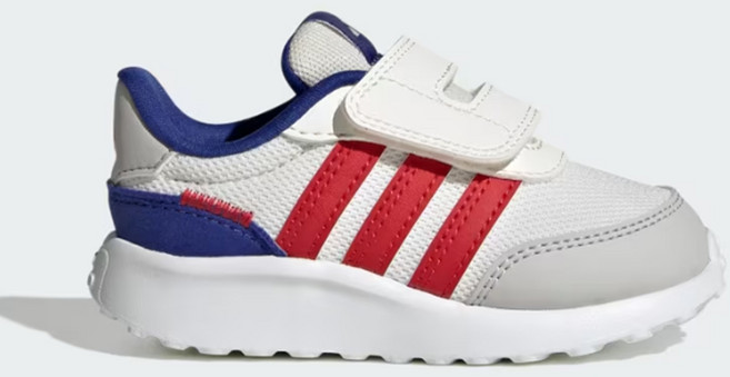 [국내매장판] 아디다스키즈 키즈용 러닝 70s AC 아기 유아 운동화 화이트&레드
