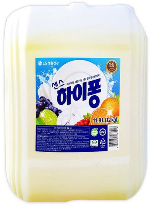 LG하이퐁물비누12kg X 1개 - LG하이퐁물비누12kg X 1개