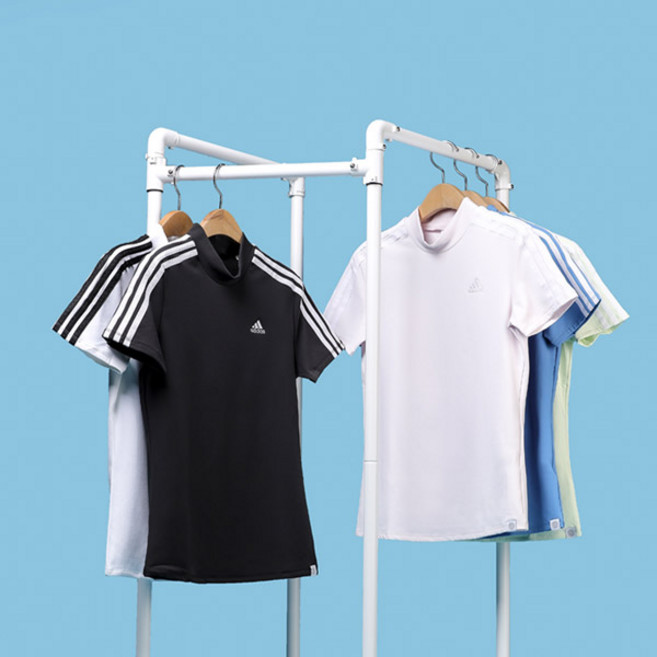 아디다스골프 아디다스 SS 3S 모크넥 여성 반팔티 HA0210 HA0211