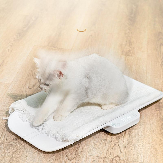 소형 강아지 체중계 고양이 충전식 전자저울 반려동물 소형 반려동물 저울 최대15.0kg