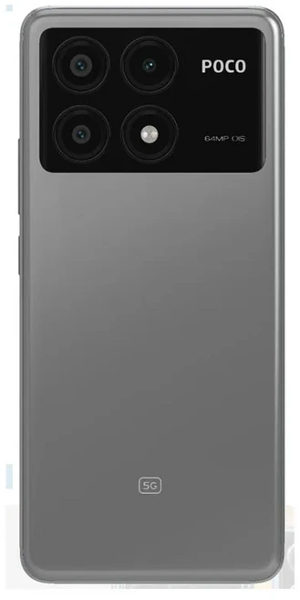 새로운 포코 X6 프로 5G 글로벌 버전 스마트폰 디멘시티 8300-울트라 6.67인치 1.5K 플로우 AMOLED 도트디, 01 China Mainland, 01 8GB 256GB, 01 Gray, 256GB