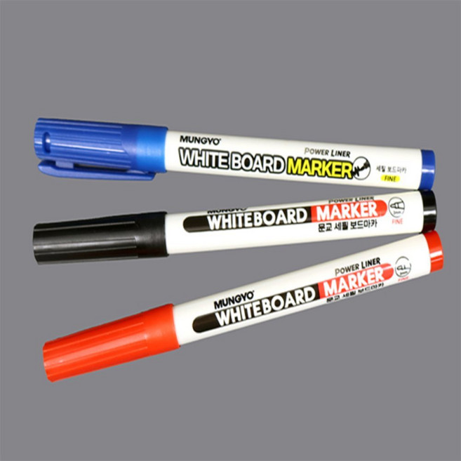 달빛몰 세필마카 세필보드마카3색, 적색