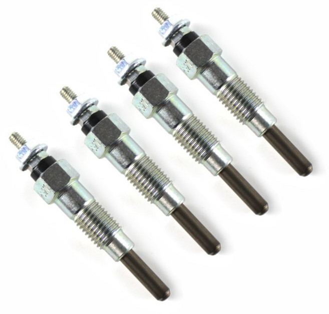 글로우 플러그 YM119717 77800 Yammer 4D98E 지게차 굴삭기 교체 부품 4 개