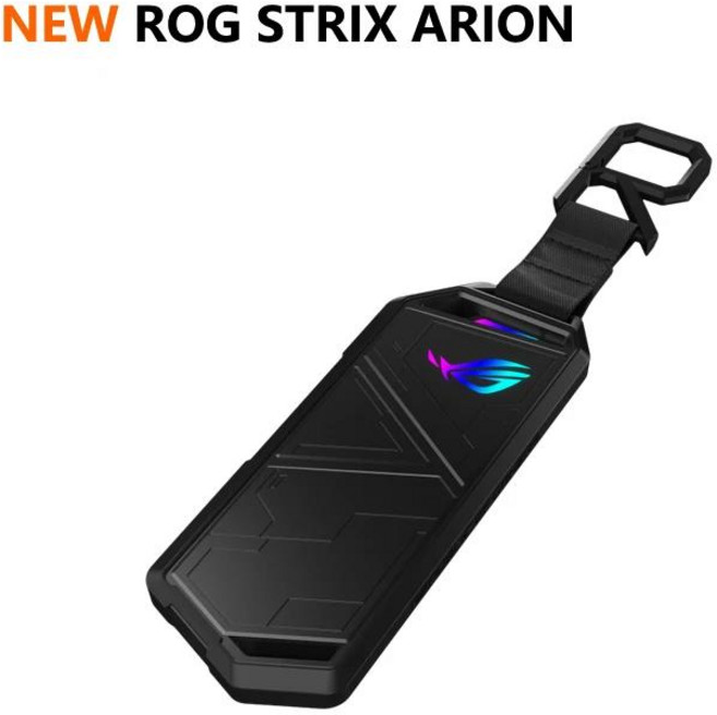 ASUS ROG STRIX 외장 하드 디스크 M.2 NVMe 인클로저 USB3.2 GEN2 C타입 PCIe 2280 2242/2230 M + B 키에, 02 New STRIX ARION