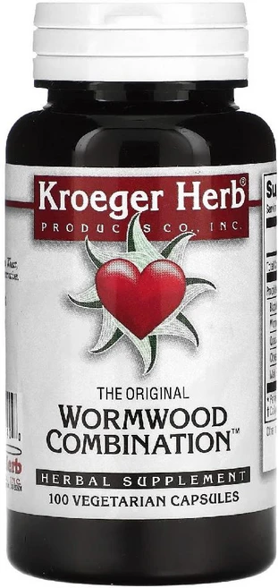 크로거허브 웜우드 콤비네이션 베지테리안 캡슐, 100정, 1개 - 쿠팡