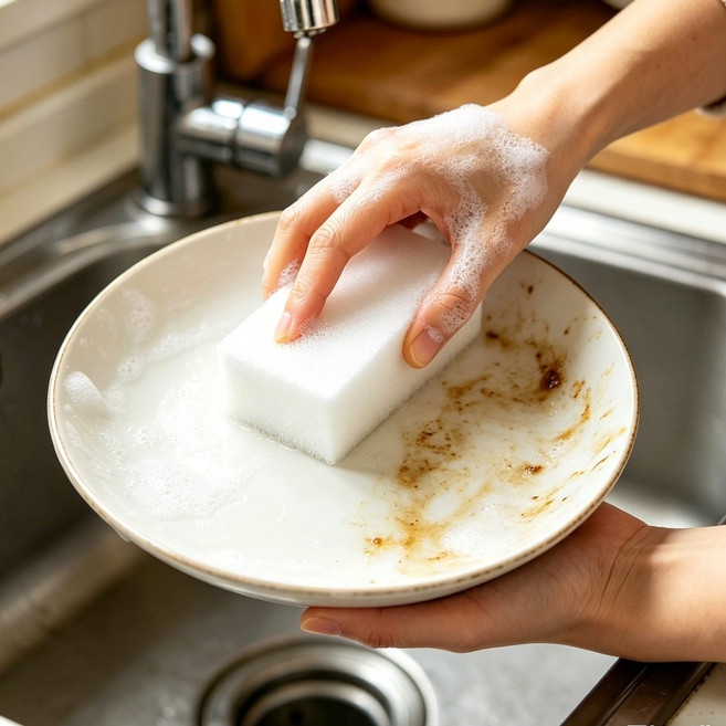 매직블럭 16매입 찌든때 물만으로 싹싹 매직스펀지 독일 매직블럭 세제없이 물로만, 16개, 1세트