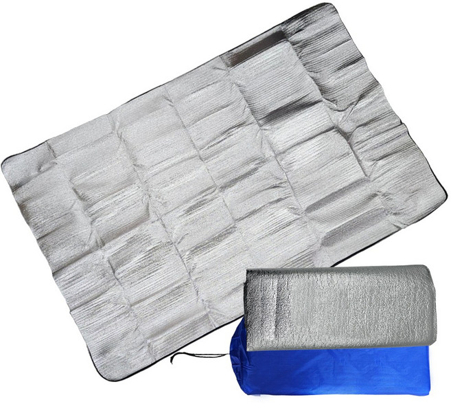 케이케이 야외용 은박돗자리 특대형 (8인용 200*300), 은색