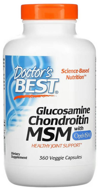 닥터스베스트 글루코사민 콘드로이틴 MSM함유 360캡슐 X 3팩, 360정, 3개