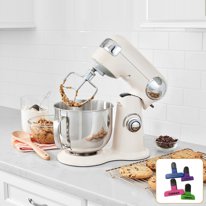 쿠진아트 5.2L 마스터 반죽기 SM-50CRMKR+자석클립, SM-50CRMKR(아이보리)