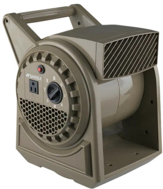 SANSUI 山水 疾風擺頭渦輪循環扇, 沙色 SZF-66D【送收納袋】, 沙色 SZF-66D【送收納袋】